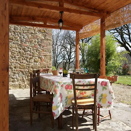 Authentic In Bucine With Swimming Pool Semesterbostad
